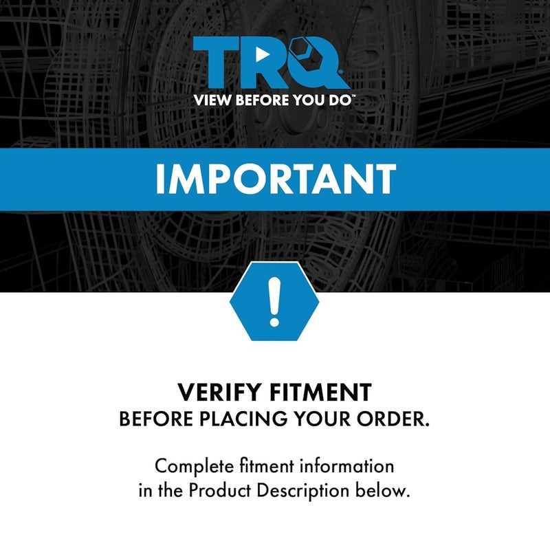 TRQ Serpentine Belt Compatible with Buick Chevrolet Ford Lincoln Oldsmobile Pontiac Saab - Image 2